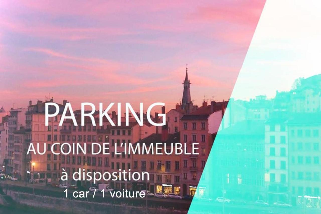 Appartement Haussmannien D'Artiste, Exception, Quai De Saone Balcon+Parking Lyon Eksteriør bilde
